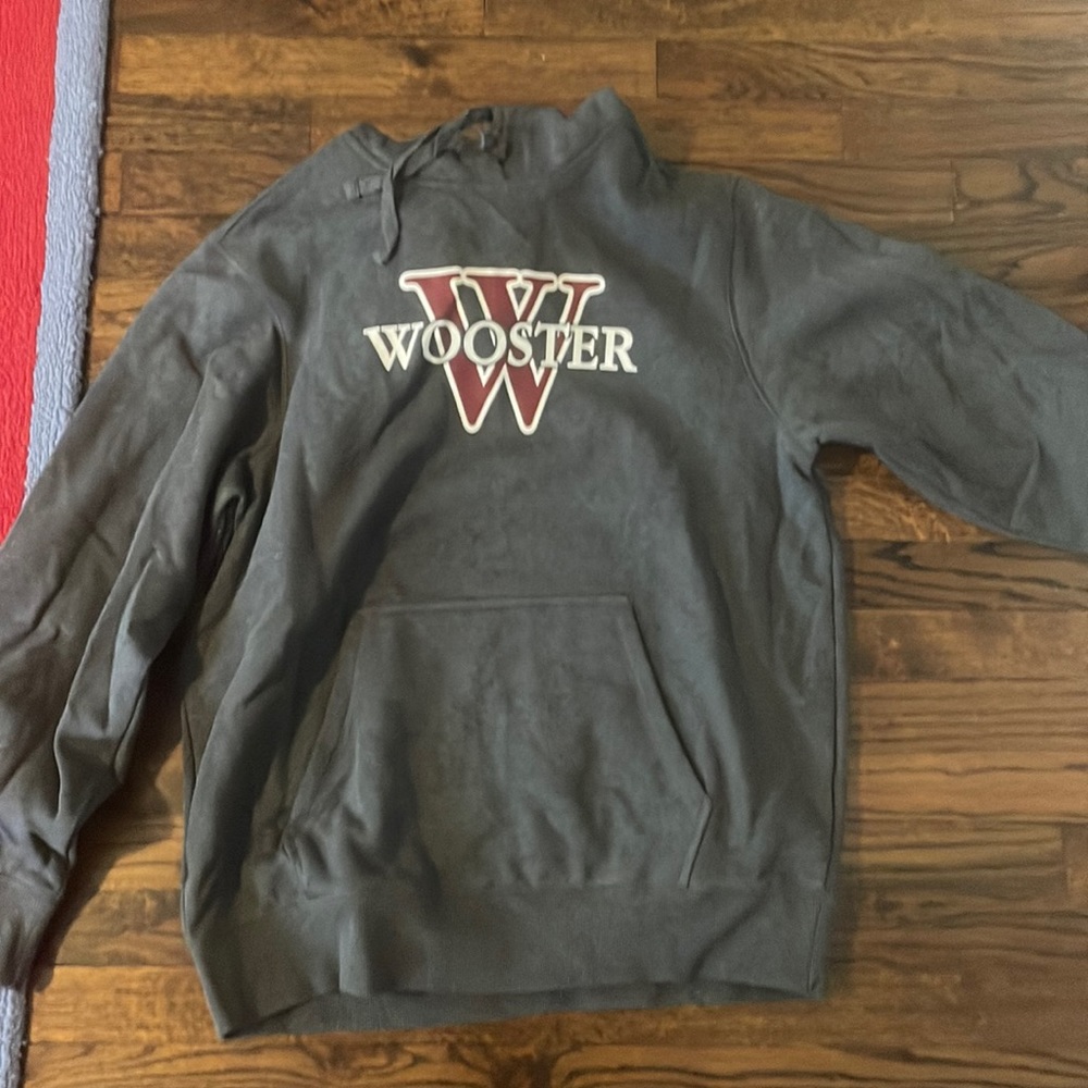 worn once gray vintage hoodie